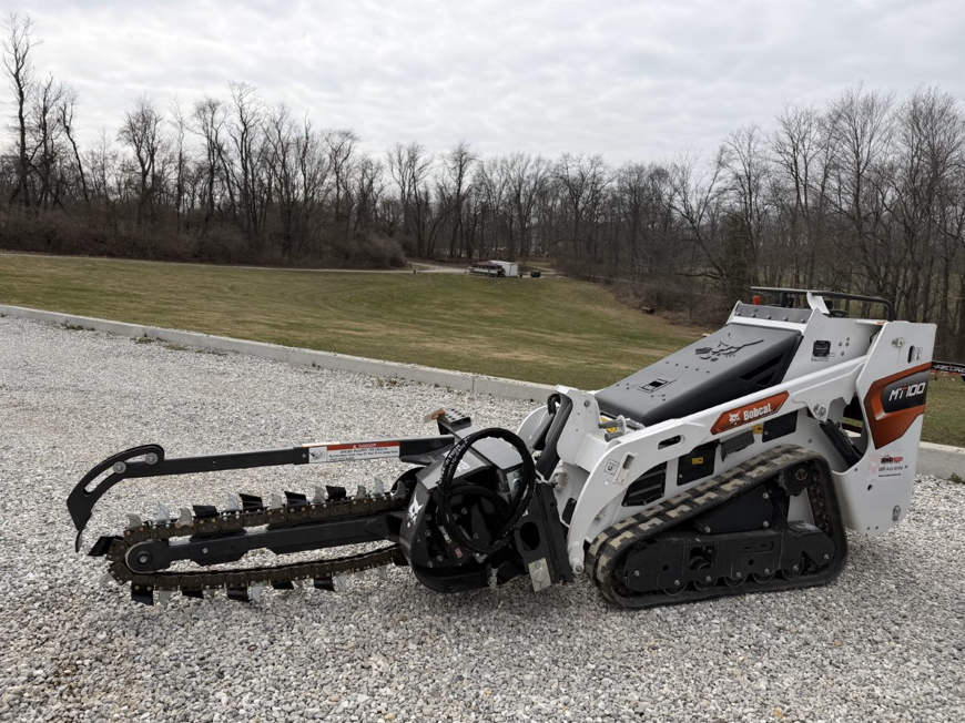 Mt100 with trencher